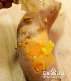 如何自制超长拉丝的芝士焗红薯？