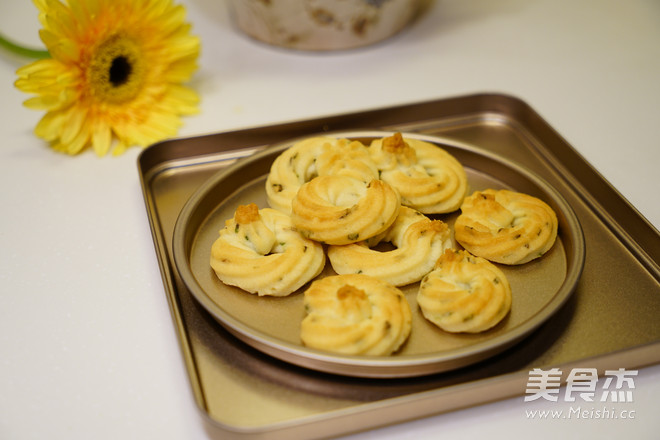 葱香曲奇圈，赶走小饿的健康零食