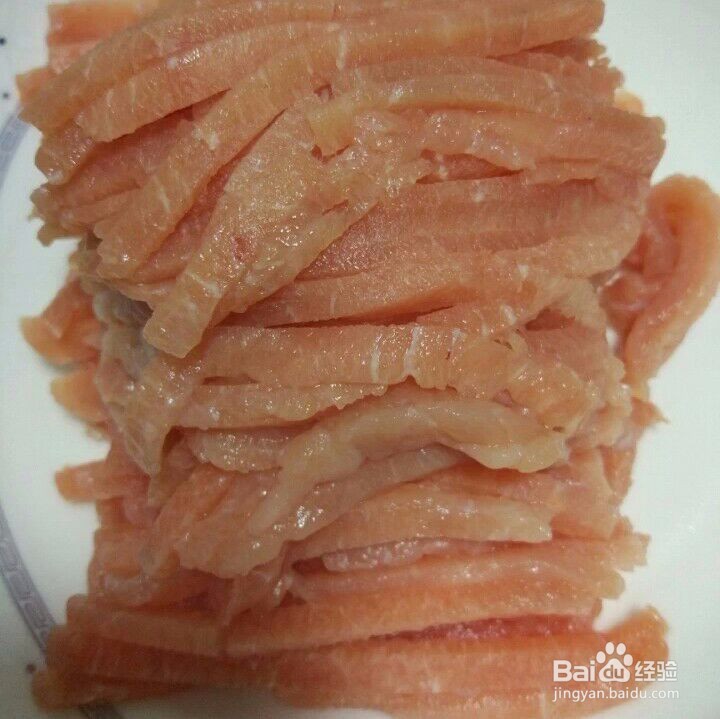 如何让自己炒的肉丝更加嫩