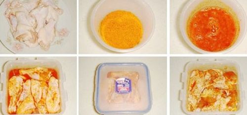 香辣鸡翅的做法