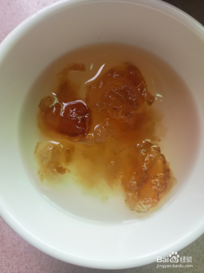 在家也能做的牛奶桃胶