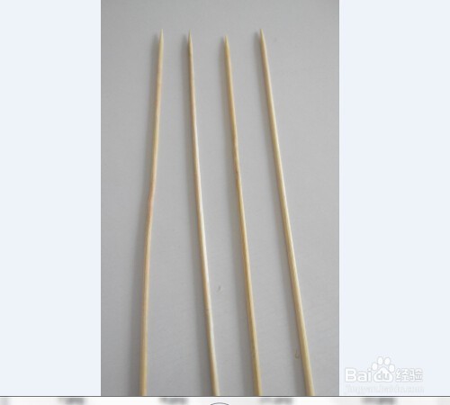 如何制作竹签陀螺