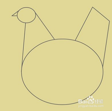 用铅笔快速简单画鸡画母鸡