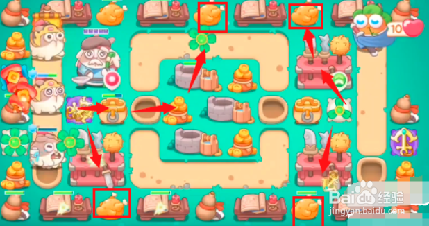 保卫萝卜4喜乐月饼节第8关攻略