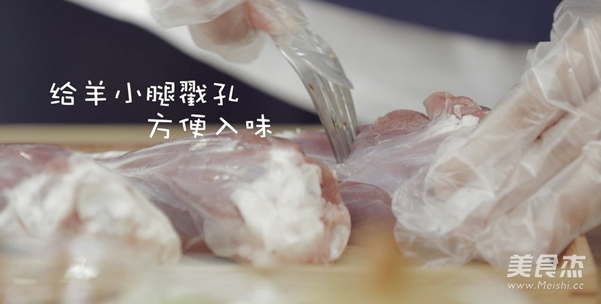 法式迷迭香烤羊腿