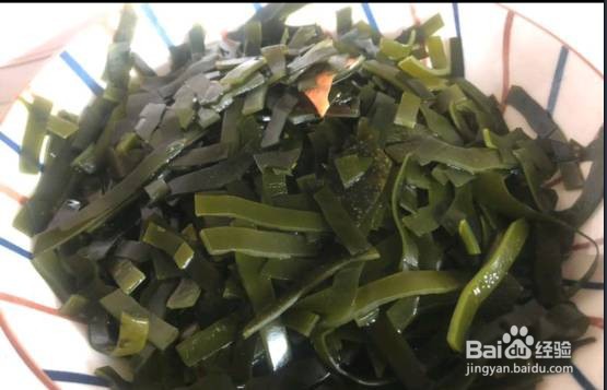 家庭自制海带丝炒豆芽