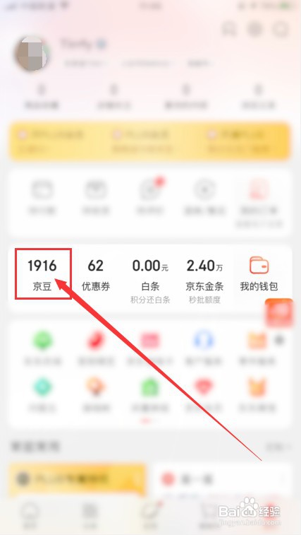 怎么查看自己的京豆收支明细