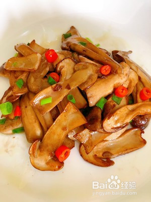 煎姬松茸的做法