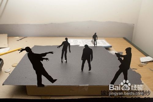 【摄影】纸制“家酿”剪影大片