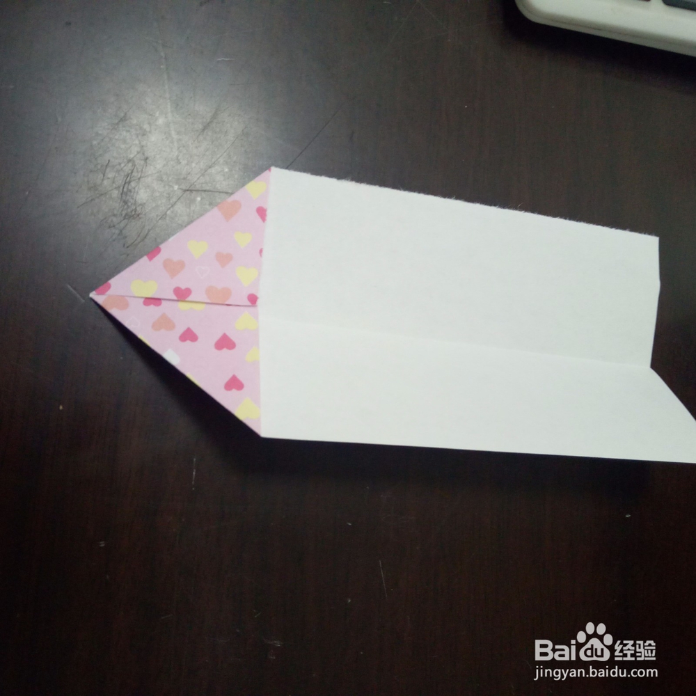 爱心笔帽的折纸方法