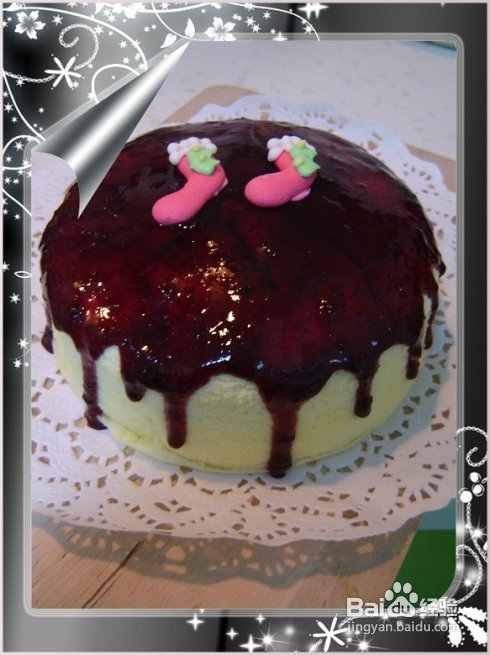 [生日蛋糕]蓝莓轻乳酪蛋糕