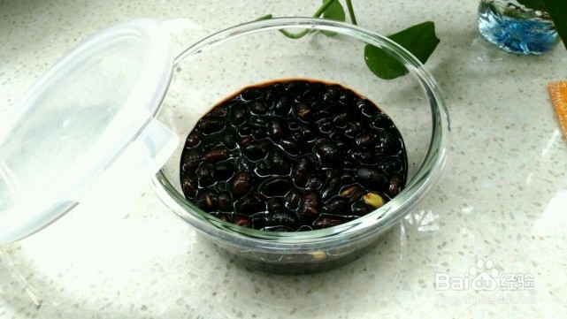 醋泡黑豆的做法