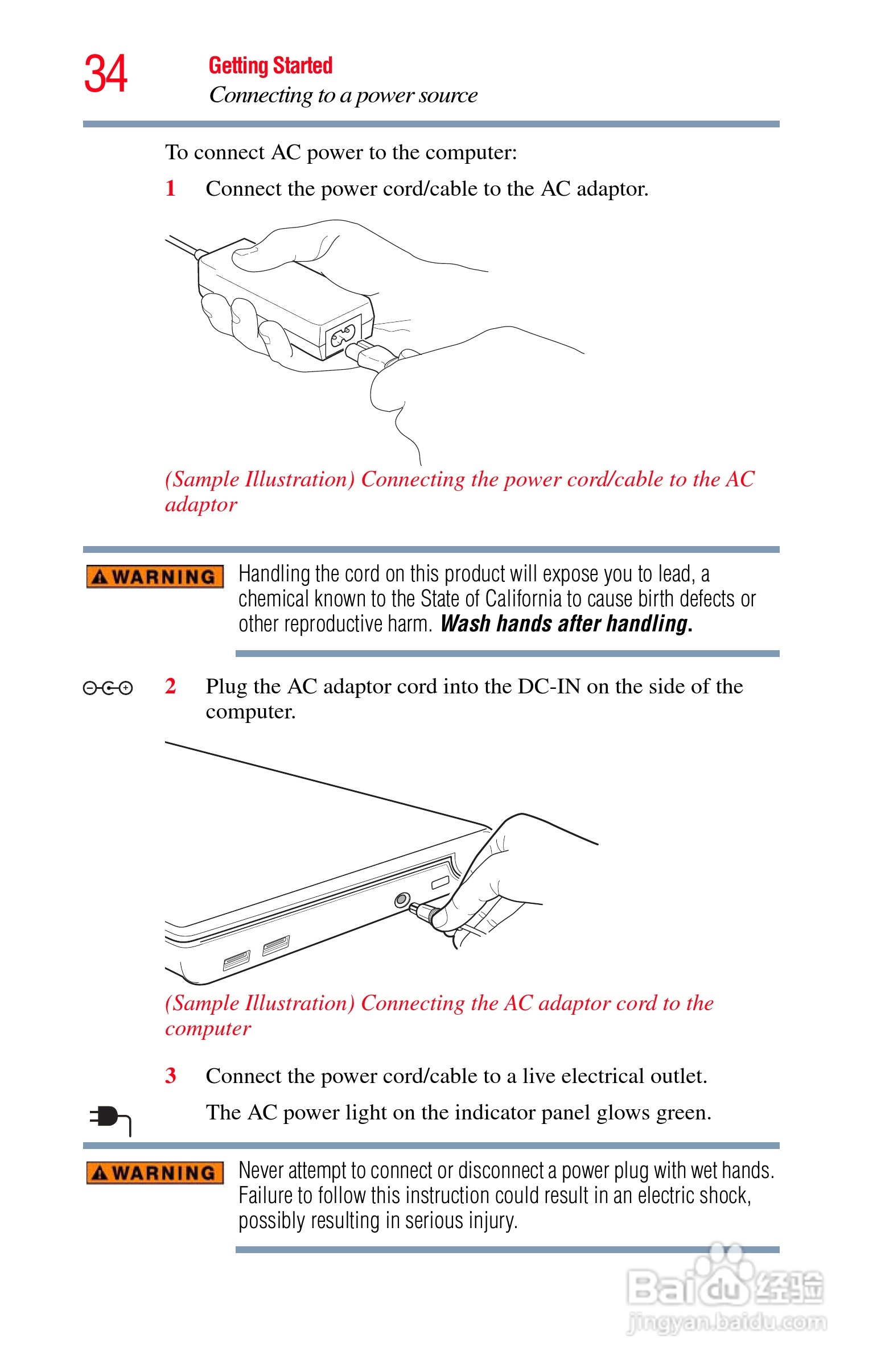 东芝NB200笔记本电脑使用说明书:[4]
