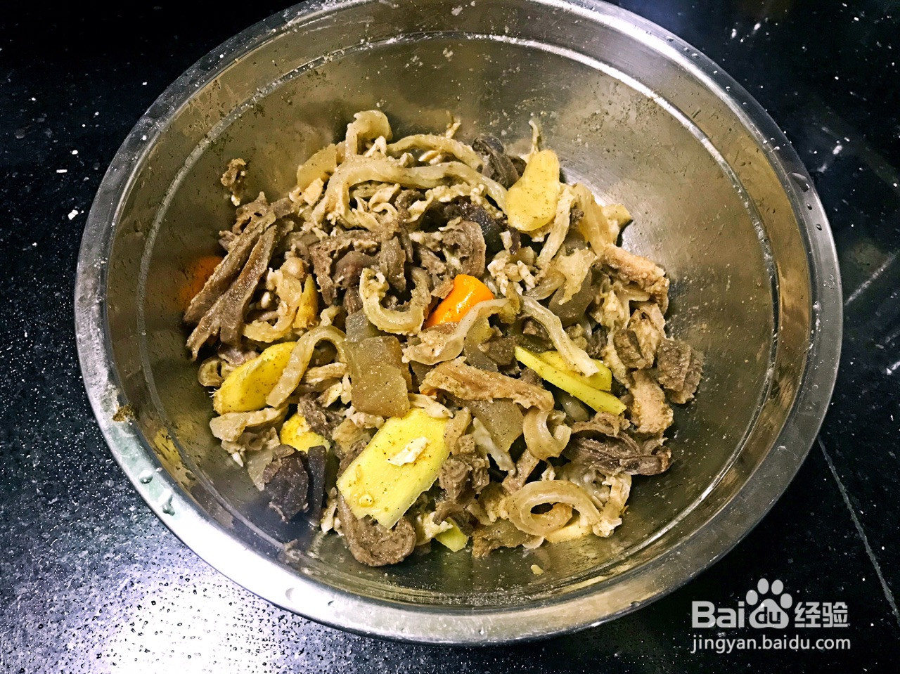 酸辣牛杂汤的做法