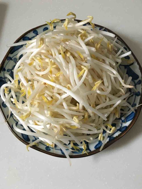 醋溜豆芽的做法