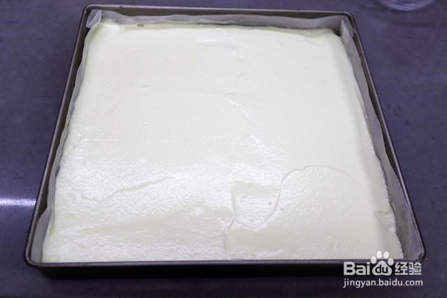 柔软蓬松戚风奶油蛋糕卷