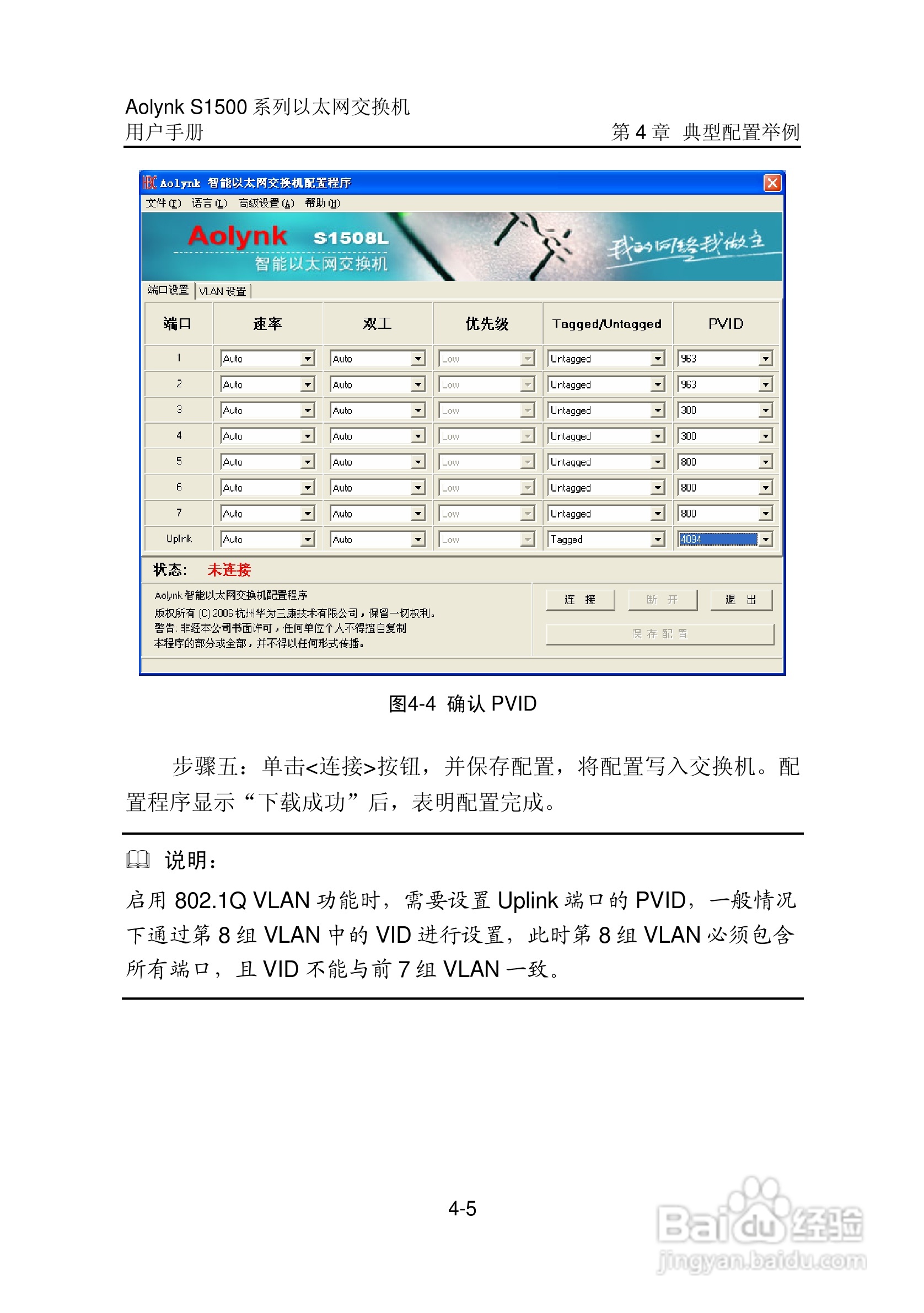 华三交换机S1500形说明书:[4]