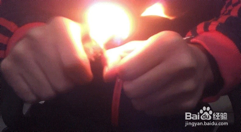 火焰手魔术（请勿模仿）