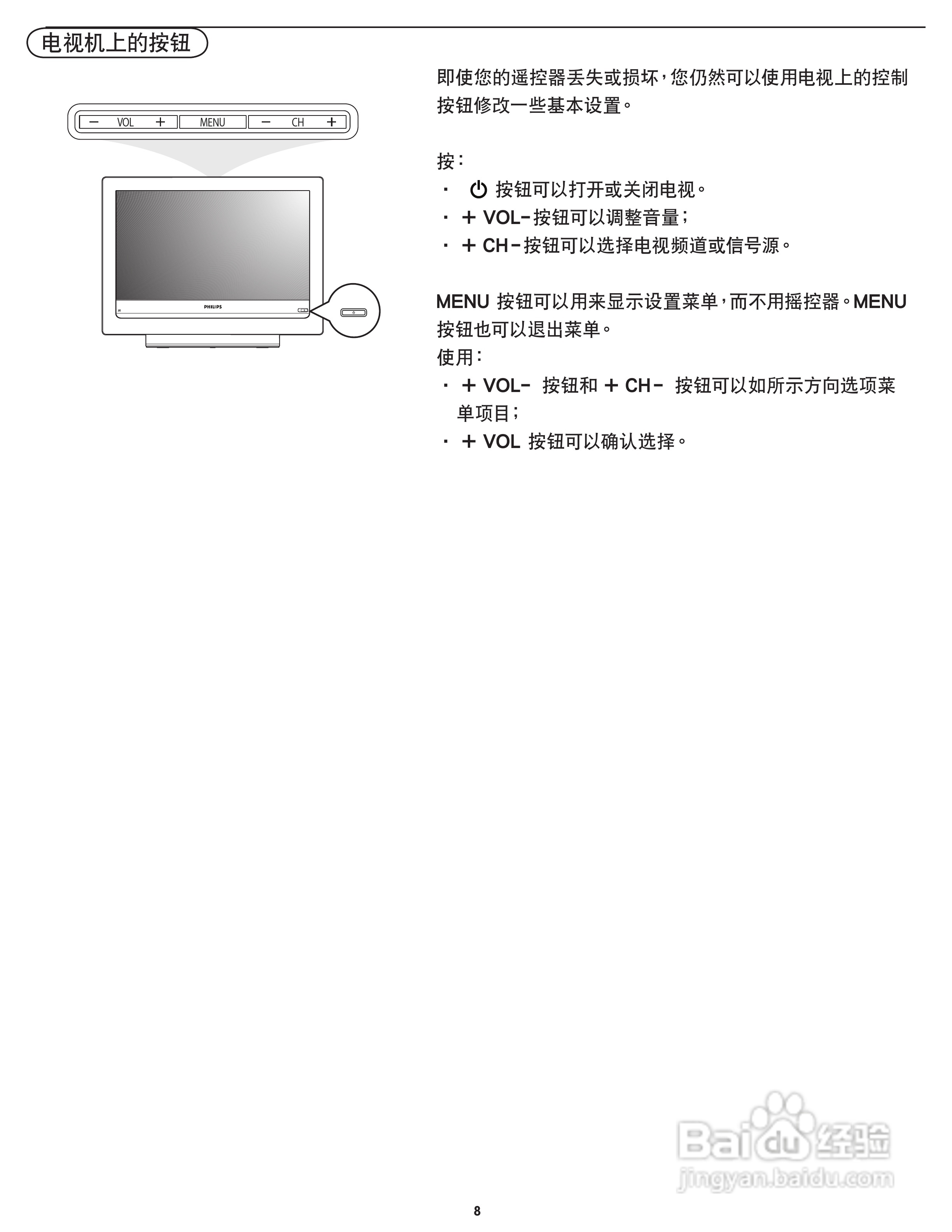 飞利浦26TA2800液晶彩电使用说明书:[1]