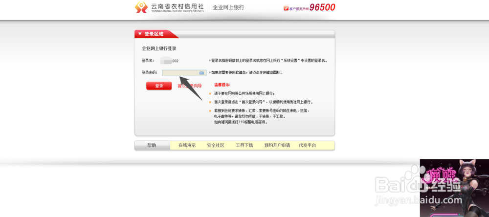 农村信用社企业网上银行如何登录及查询余额
