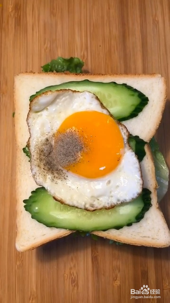 怎么制作早餐三明治