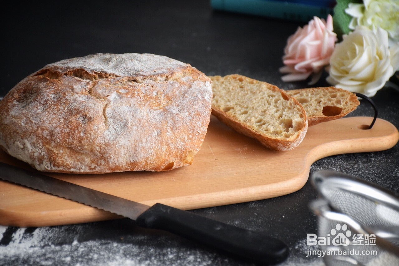 一朵全麦面包的做法