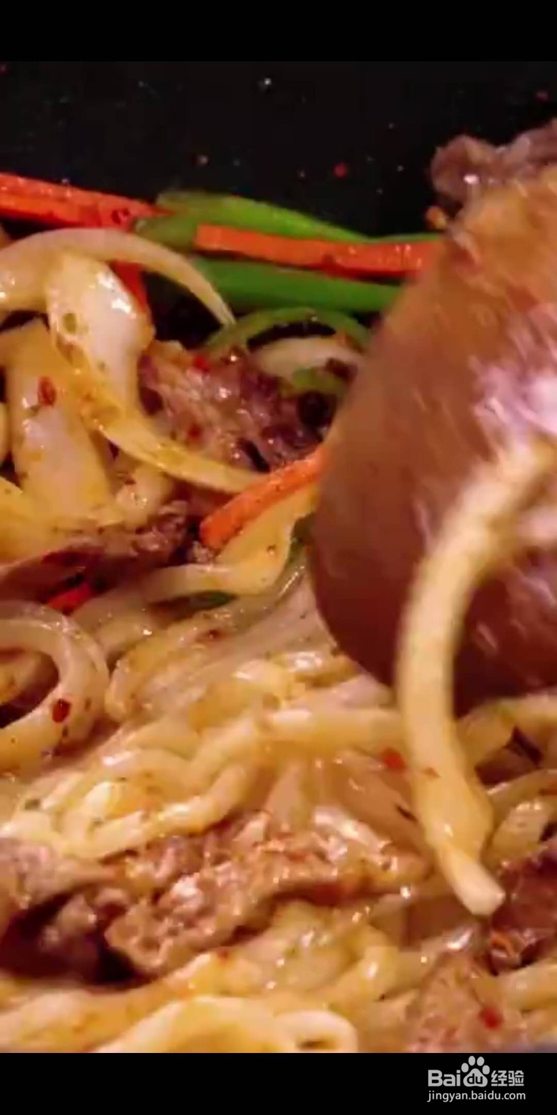 孜然味牛肉炒面怎么做好吃?