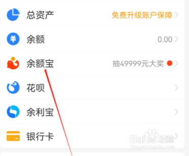 支付宝怎么查看余额宝收益资金明细？
