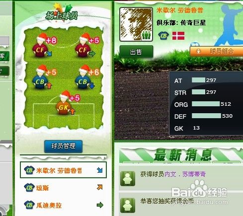 热血球球球员组合介绍