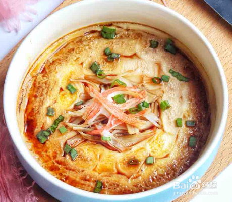 怎么样能做出一道美味的蟹棒蒸蛋？