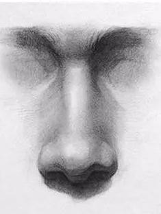 简单几步，轻松学习素描——如何画鼻子