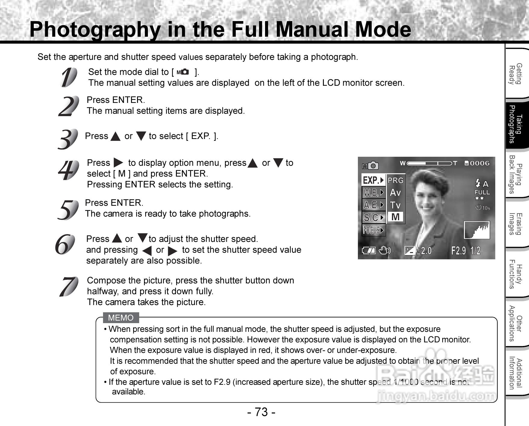 东芝PDR-3300数码相机使用说明书:[8]