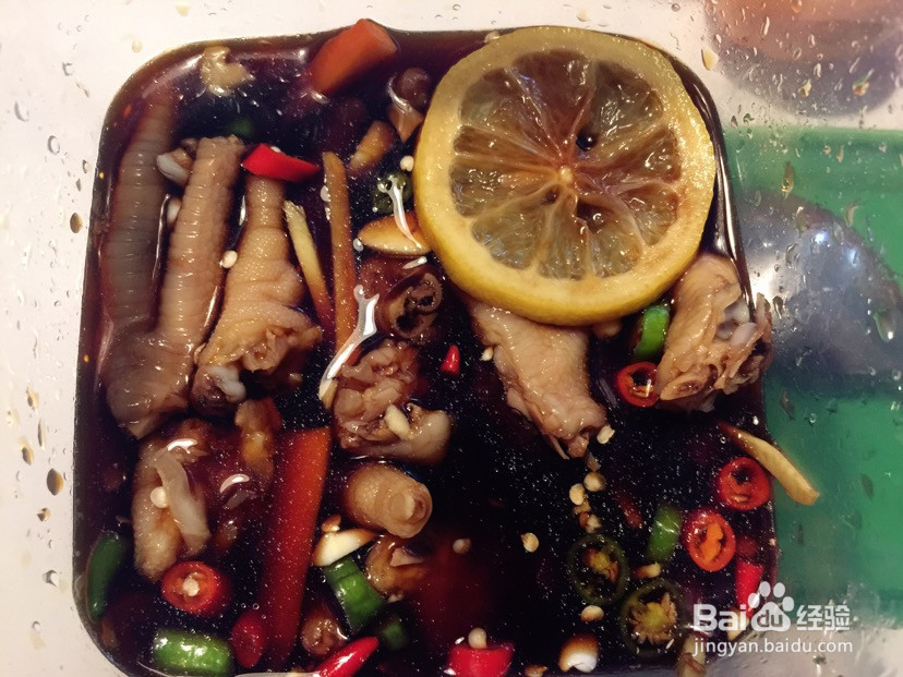 泰式酸辣鸡爪的做法