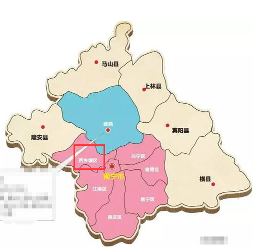 南宁西乡塘区在什么地方