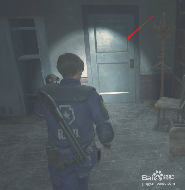 生化2重制版里昂里关攻略27:获得绿色梅花钥匙