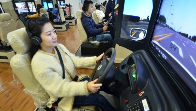 驾校模拟费给了谁了