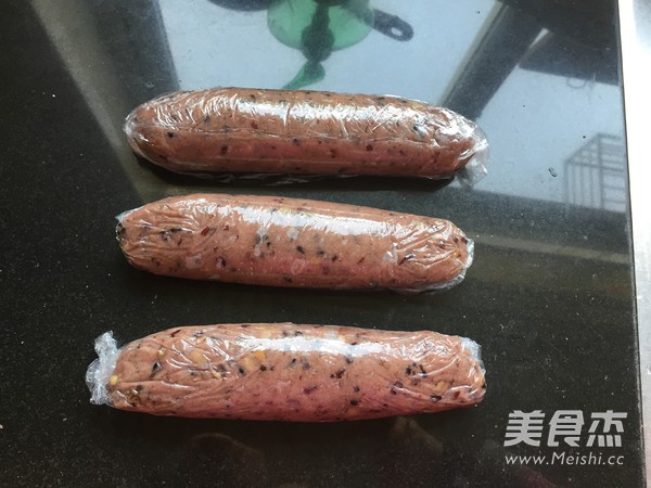 红枣核桃紫米年糕