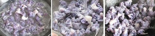 素炒紫花椰菜的做法