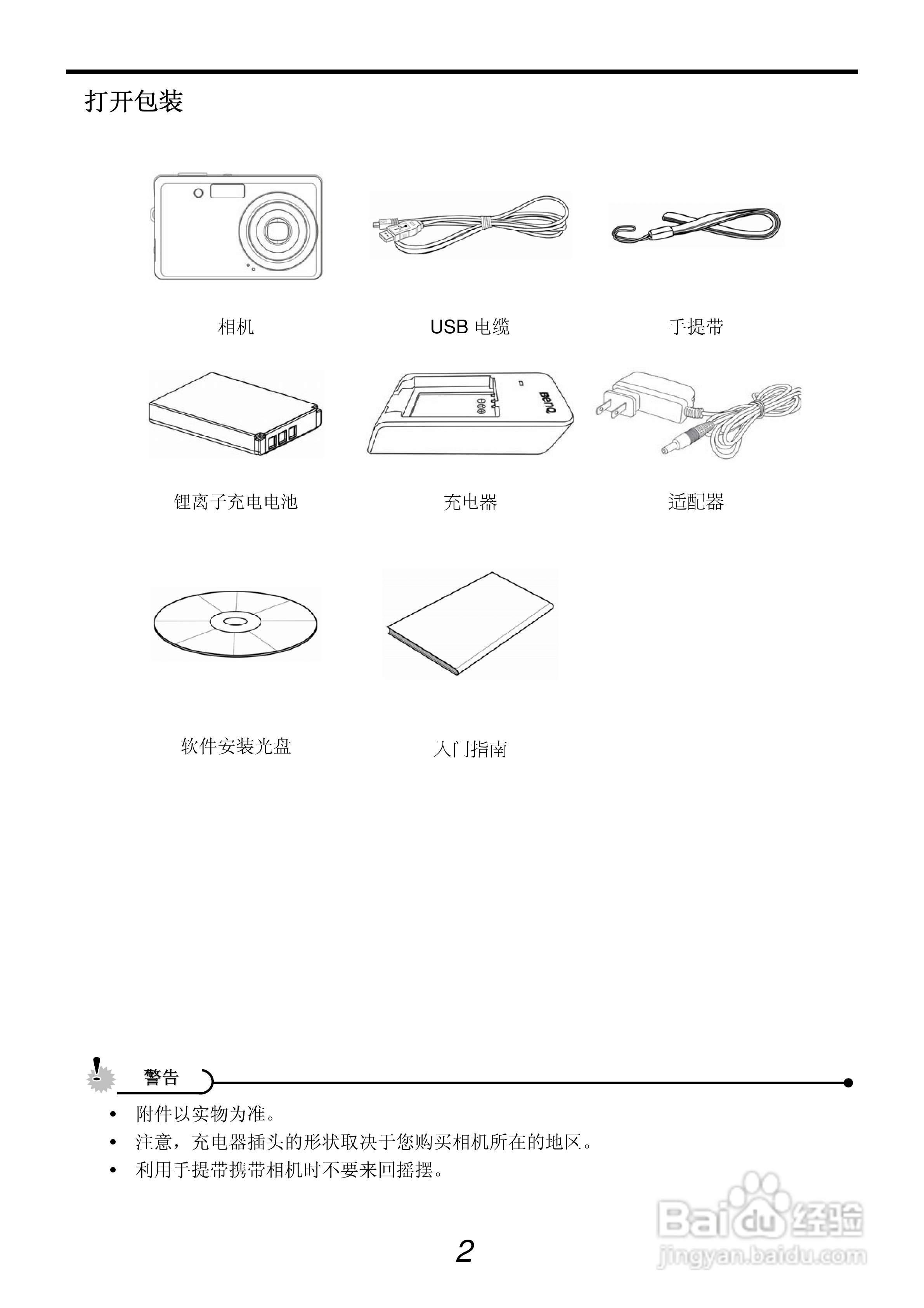 明基L1020数码相机使用说明书:[1]