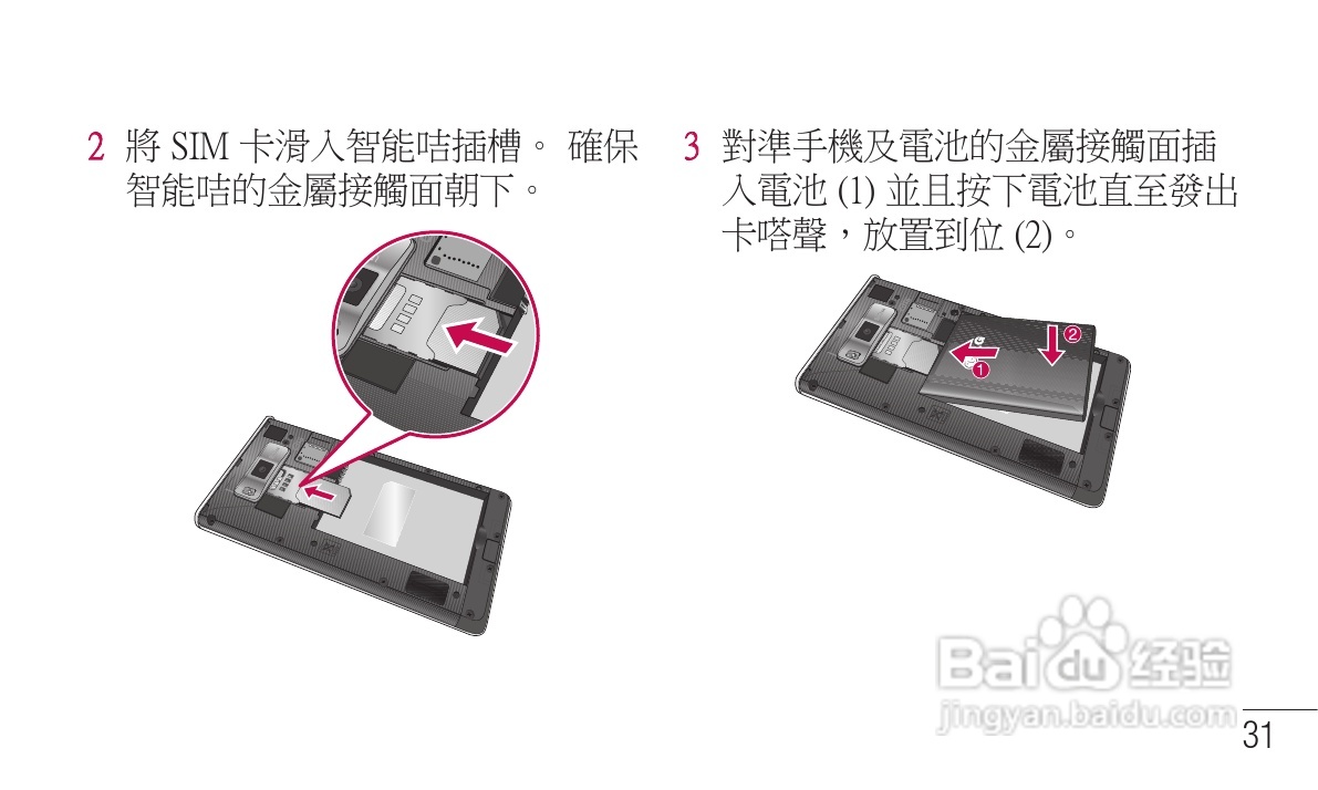 LG P705手机使用说明书:[4]