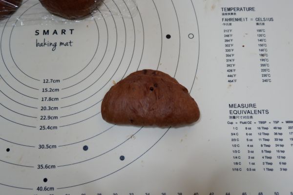 香蕉巧克力面包