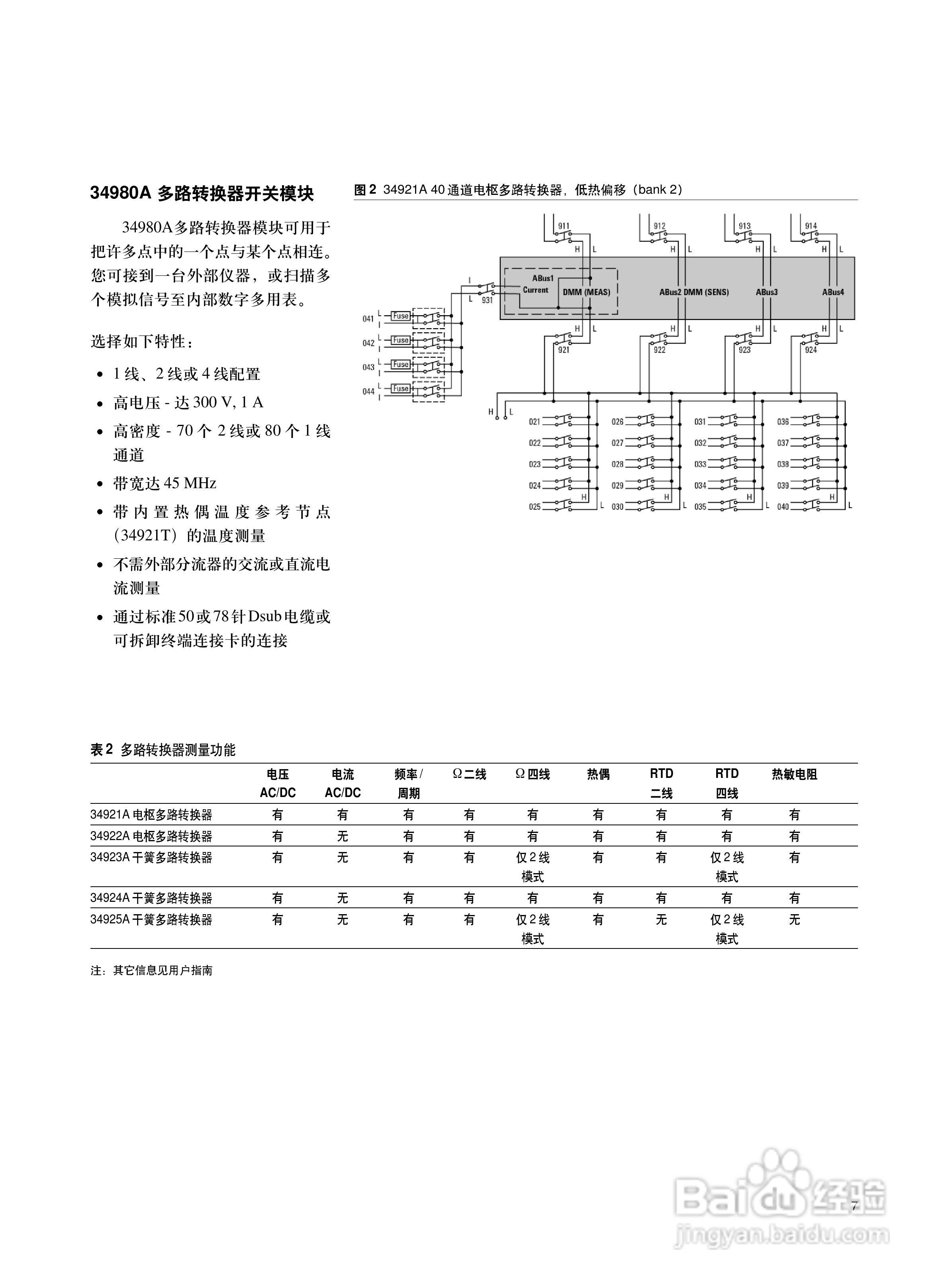 Agilent 34980A 多功能开关说明书:[1]