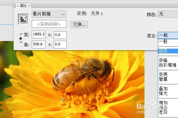 flash图层混合模式应用——图片切换