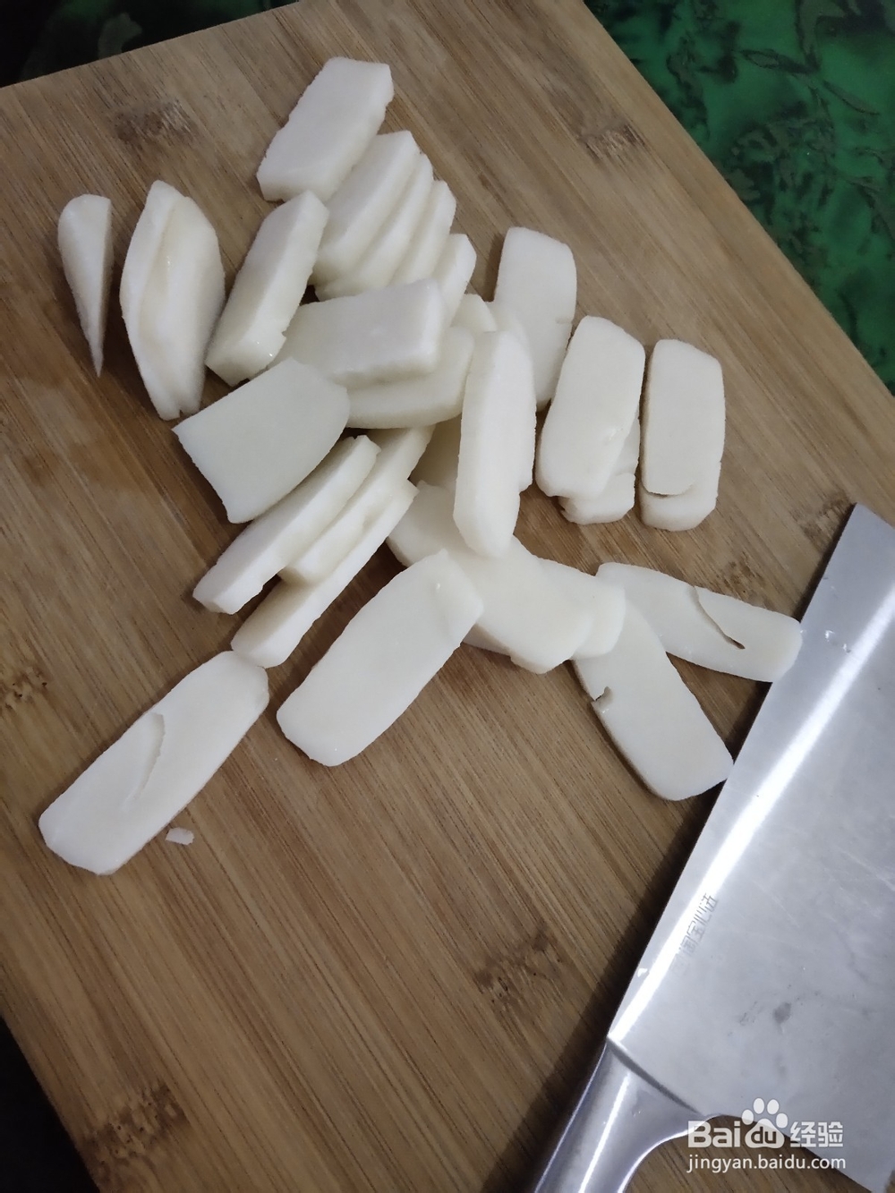 无油手撕包心菜炒年糕