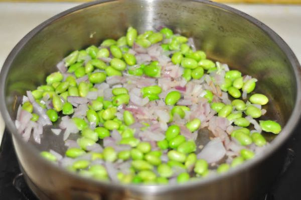 大虾毛豆花椰菜浓汤