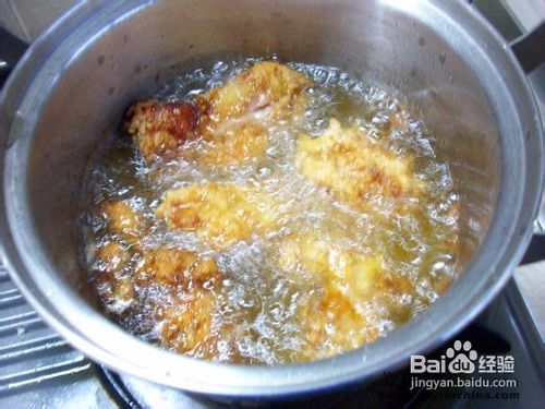 家常菜肴香酥辣味炸鸡块