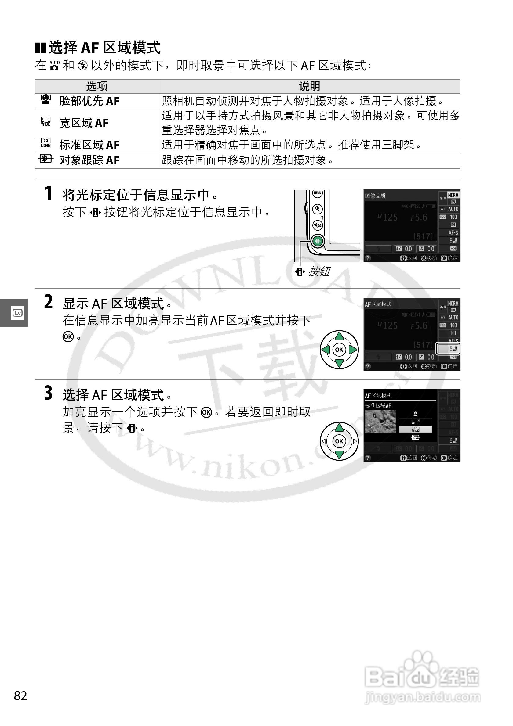 尼康NIKON D3200数码相机使用说明书:[11]