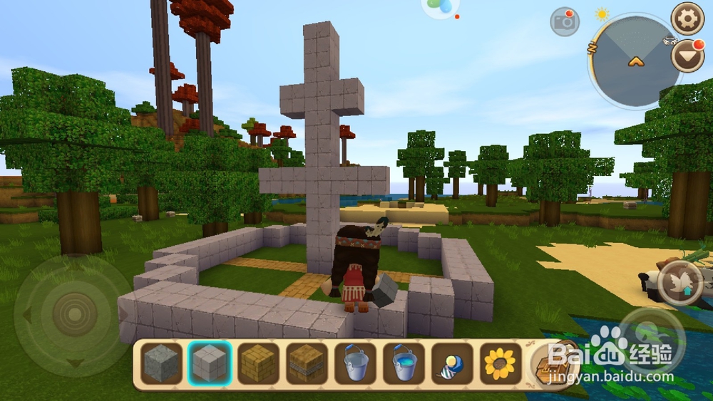 迷你世界怎么做喷泉