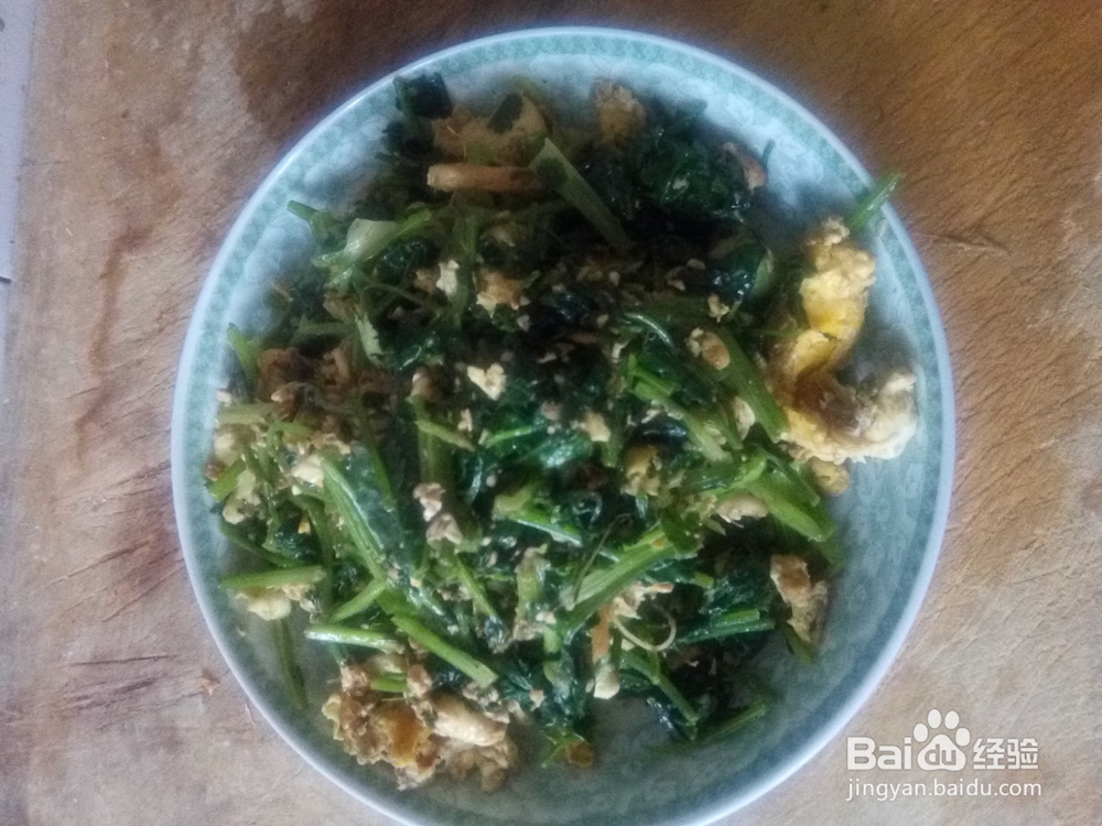 易学的香菜炒鸡蛋