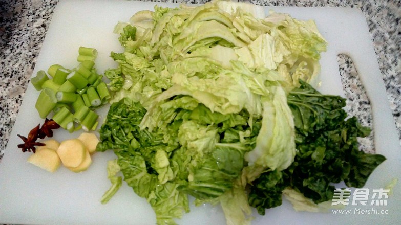 大虾白菜冻豆腐